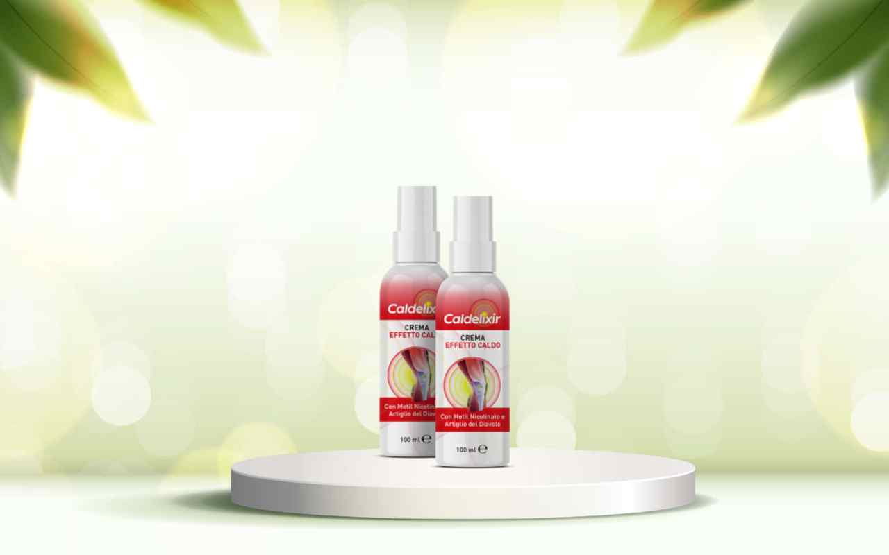 Prova Caldelixir: la crema naturale che elimina dolori e rigidità in pochi minuti