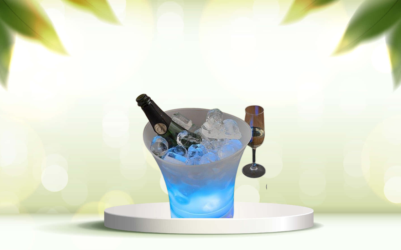 Rendi unica la tua festa con Ice Music Bucket: secchiello LED Bluetooth per drink freschi